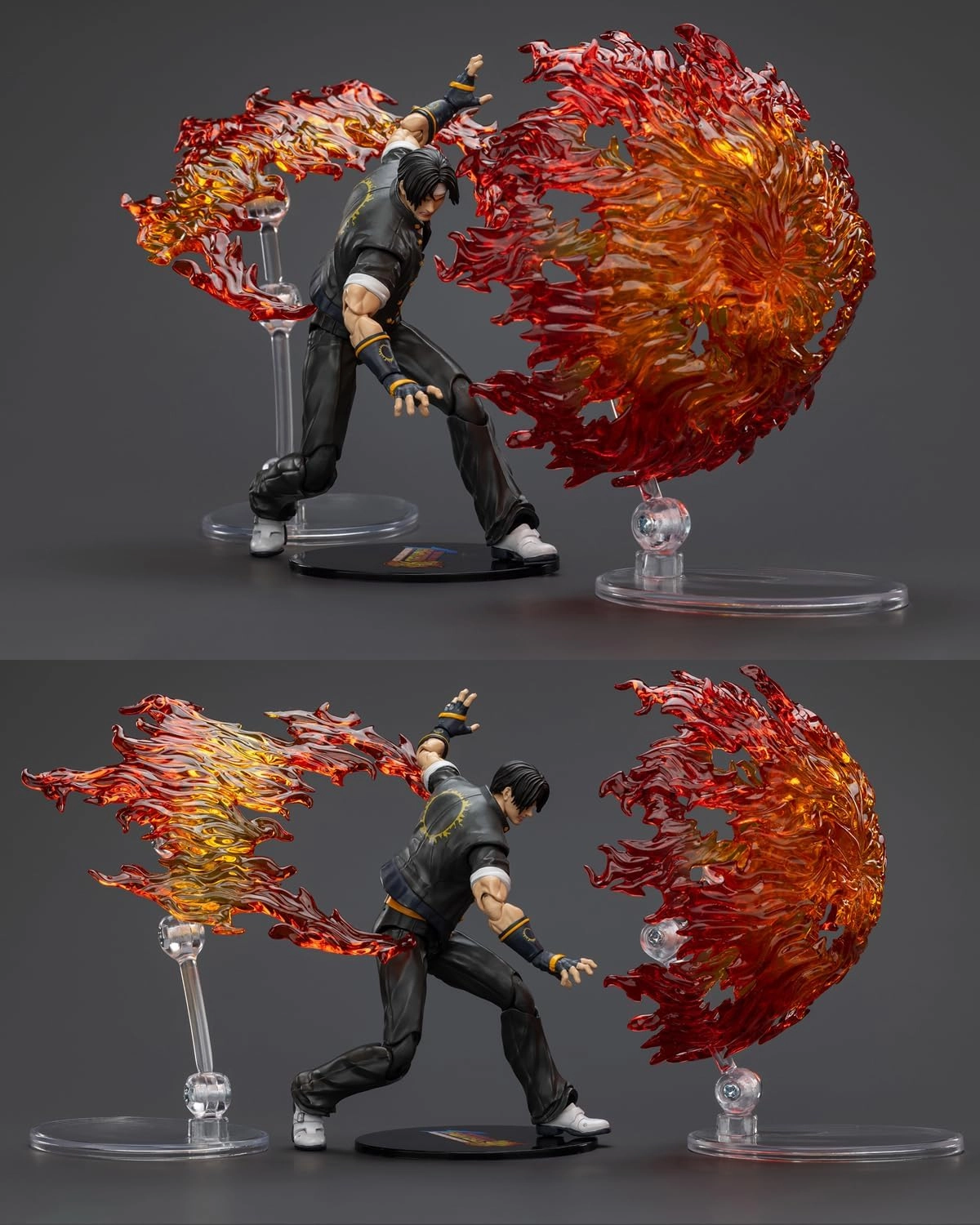 JoyToy Genuine License 1:18 Action Figure, KOF 98UM Hero Team Kyo Kusanagi, 4.6 inch Collectible Video GameAction Figures Sets