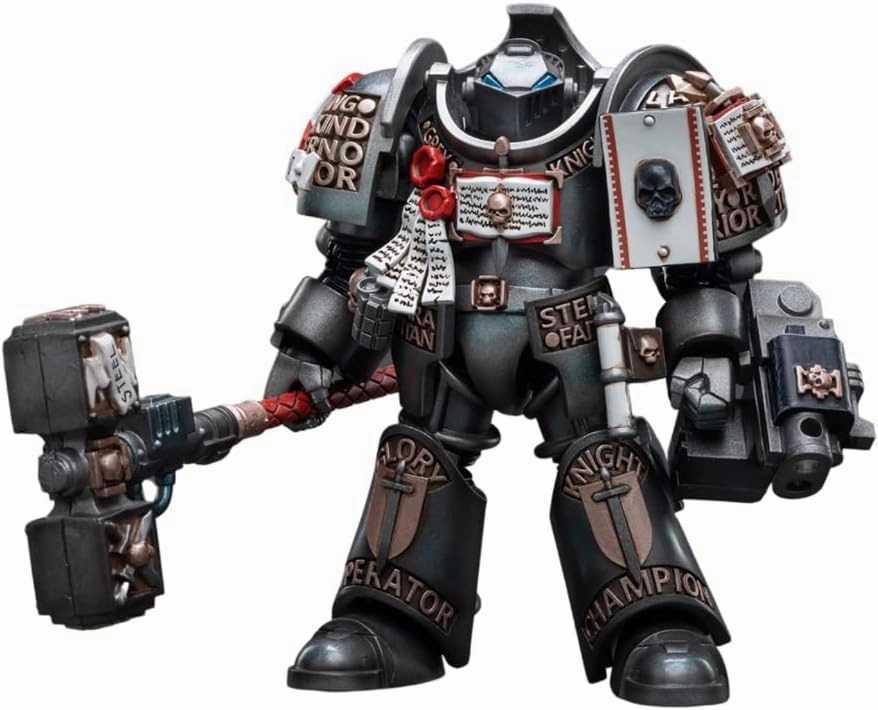 JOYTOY Warhammer 40,000 1/18 Action Figures Grey Knights Terminators Caddon Vibova Collection Model Birthday Gifts