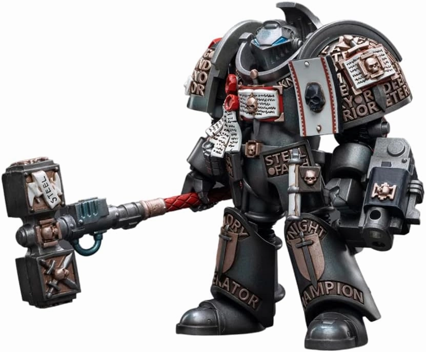 JOYTOY Warhammer 40,000 1/18 Action Figures Grey Knights Terminators Caddon Vibova Collection Model Birthday Gifts