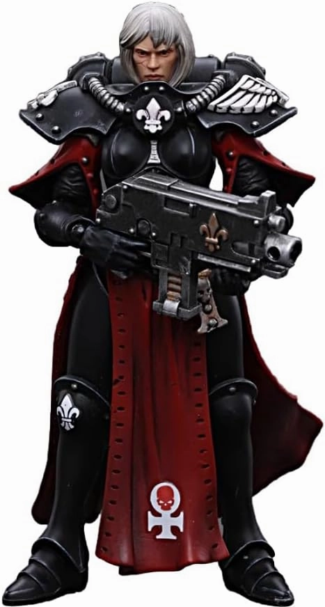 JOYTOY Warhammer 40K 1/18 Action Figures Adepta Sororitas Battle Sister Sister Noyalle Collectible Model Partial pre-Sale Amount Available Around Jul.