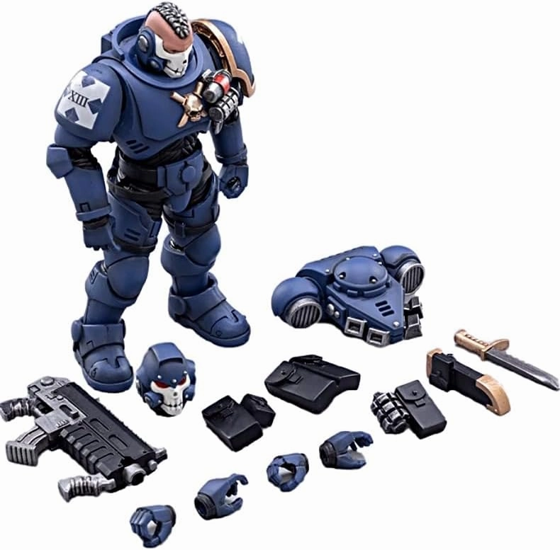 JOYTOY Warhammer 40K 1/18 Action Figures Ultramarines Primaris Reivers 3PCS Collectible Model
