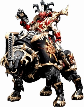 JOYTOY Warhammer 40K 1/18 Action Figures World Eaters Lord Invocatus 4.9Inch/11.8Inch Collectible Model