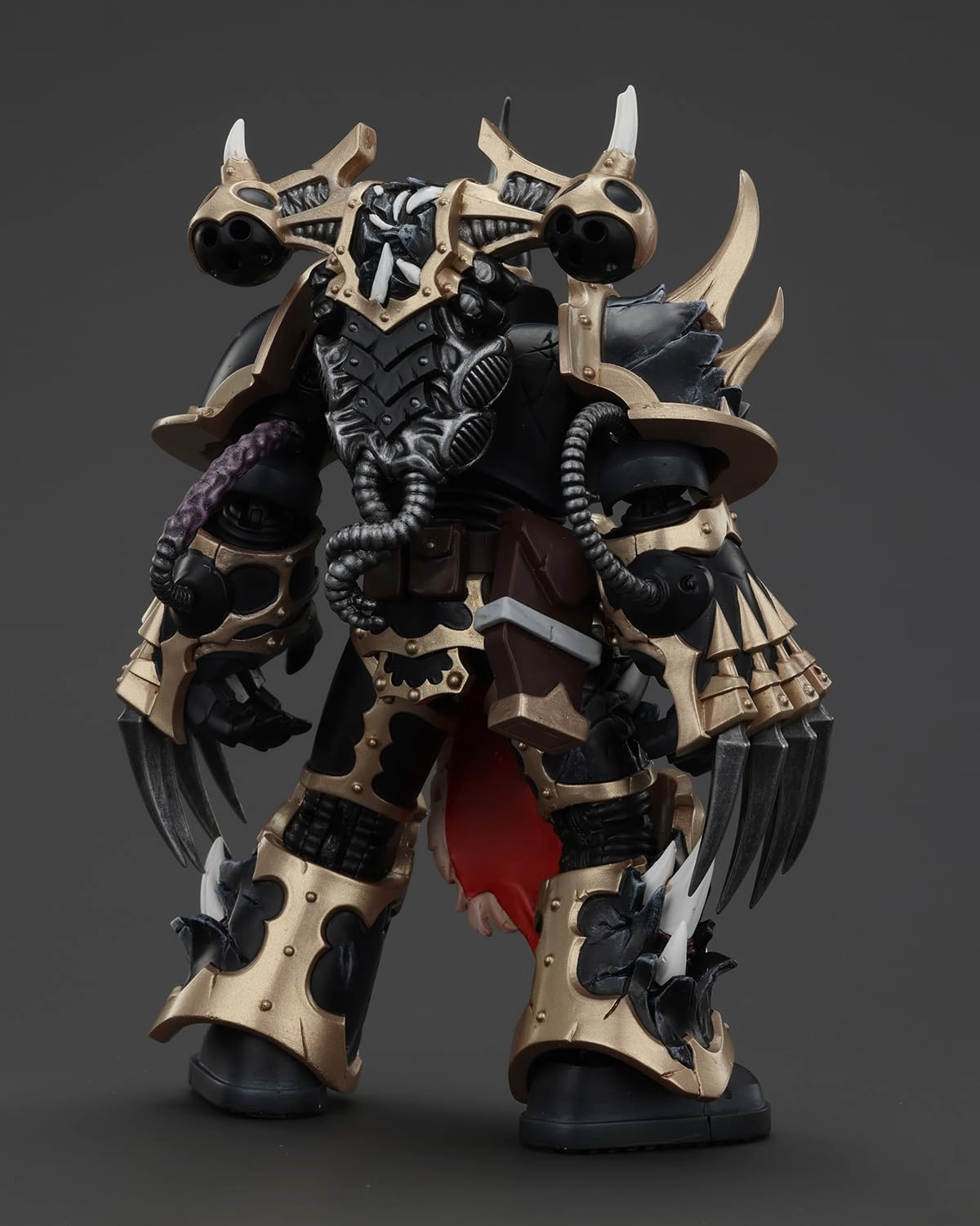 JoyToy Warhammer 40K Genuine License 1:18 Action Figure, Chaos Space Marines Black Chosen with Lightning Claws, 4.96 inch Collectible Action Figures Sets