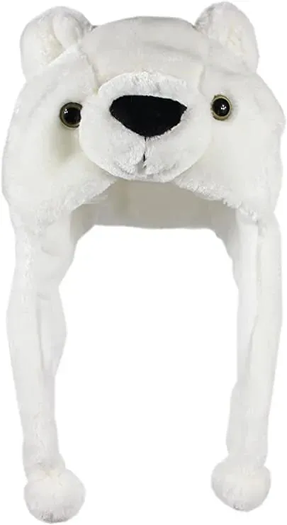 Jumping Bunny Ear Plush Animal Hat