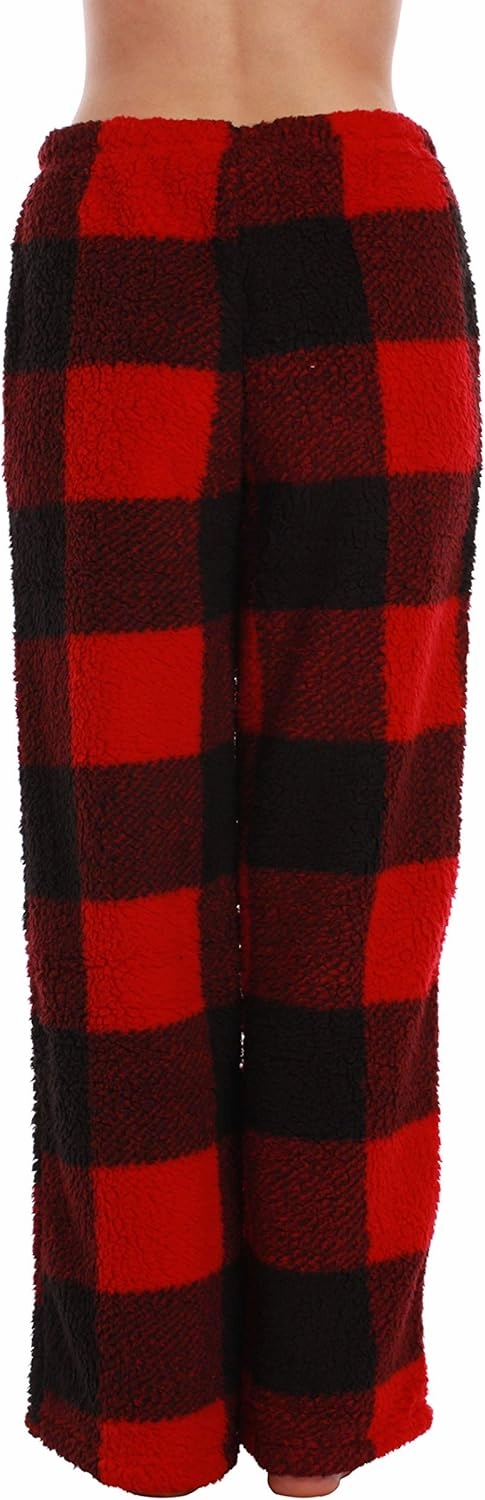 Just Love Women Printed Plush Pajama Pants