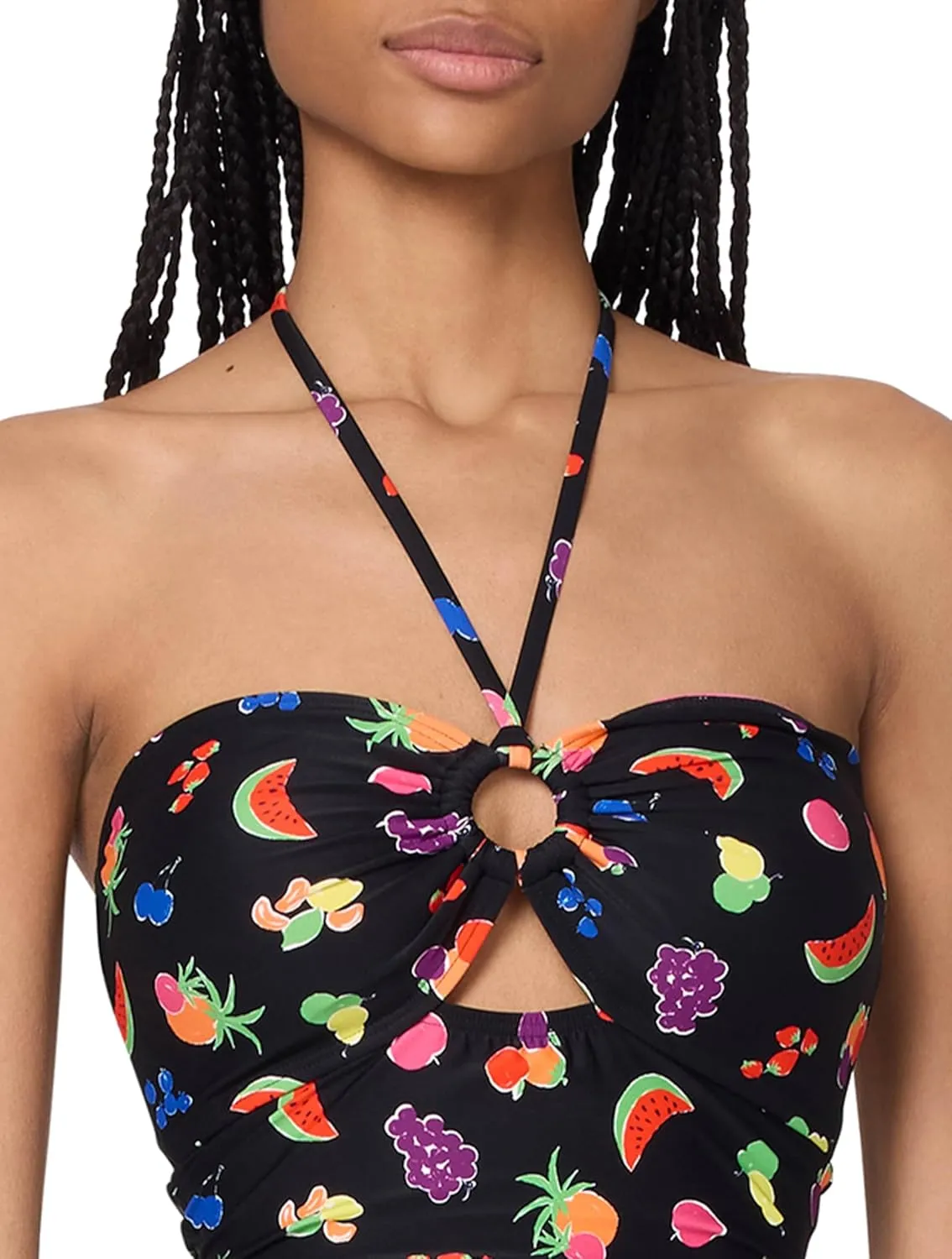 kate spade new york Women's Summer Fruit Bandeau One Piece