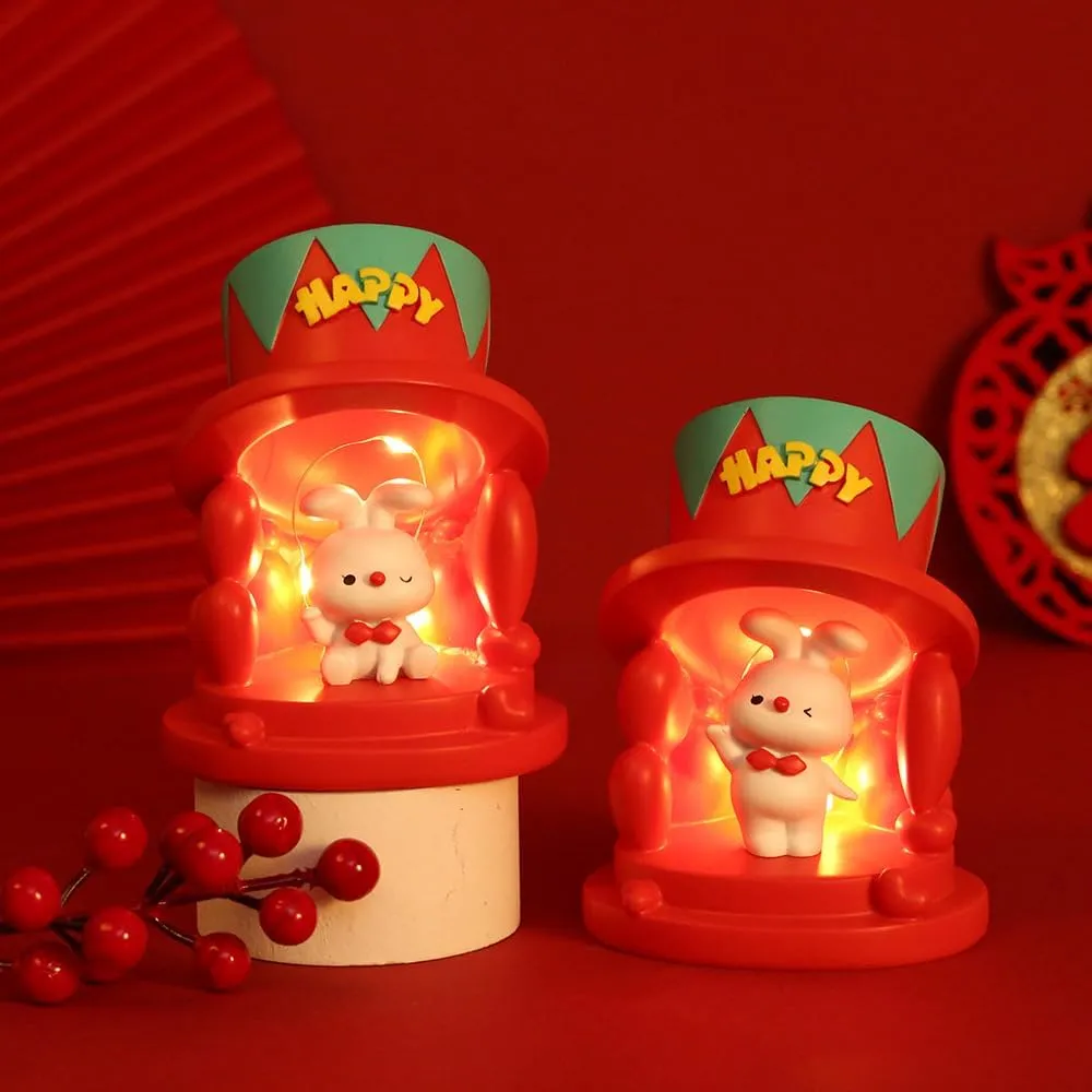 Kawaii Animal Led Nigh Light, Cute LED Night Light for Boys Girls Aesthetic Lamps Mini Dream Bed Night Lamp for Bedroom Bedside (Stand)