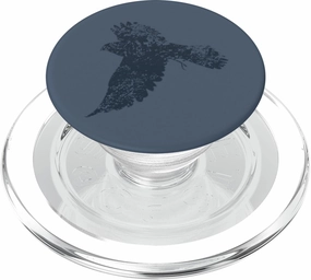 Kestrel - Vintage Kestrel Design - Painted Kestrel Falcon PopSockets PopGrip for MagSafe