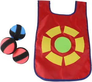Kids Ball Vest Set for Dodgeball, Interactive Game with Throwing Balls, for Children