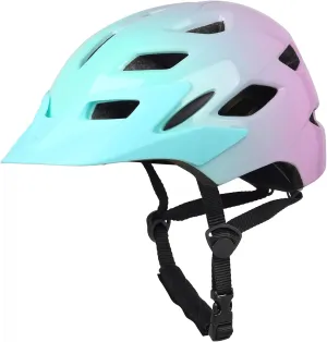 Kids Bike Helmet Child Youth Adjustable Multi-Sport Bicycle Cycling Scooter LED Light Detachable Visor Girls Boys