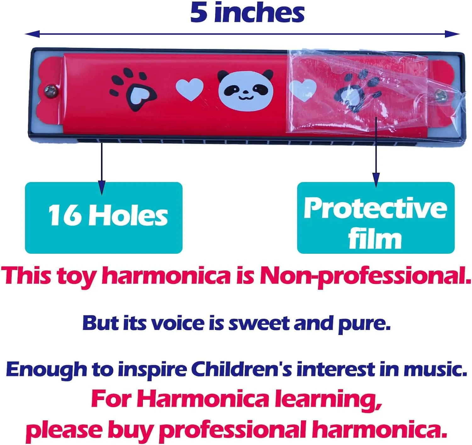 Kids Harmonica Party Favors, 12Pcs Harmonicas for Kids Musical Instrument Toy Gift, 16 Holes Toddlers Harmonica, Kids Party Favors Goodie Bags Stuffers, Birthday Party Favors for Kids