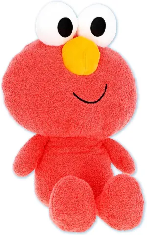 KIDS PREFERRED Elmo Sesame Street Toys Jumbo Stuffed Animal, Developmental Toys for 1 Year Old, Elmo Plush