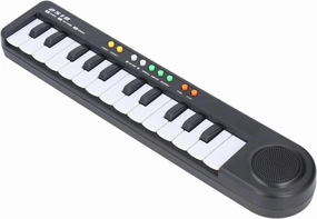 Kids Electronic Piano Keyboard, 25 Key Adjustable Tones Music Toy for Children, ABS Material