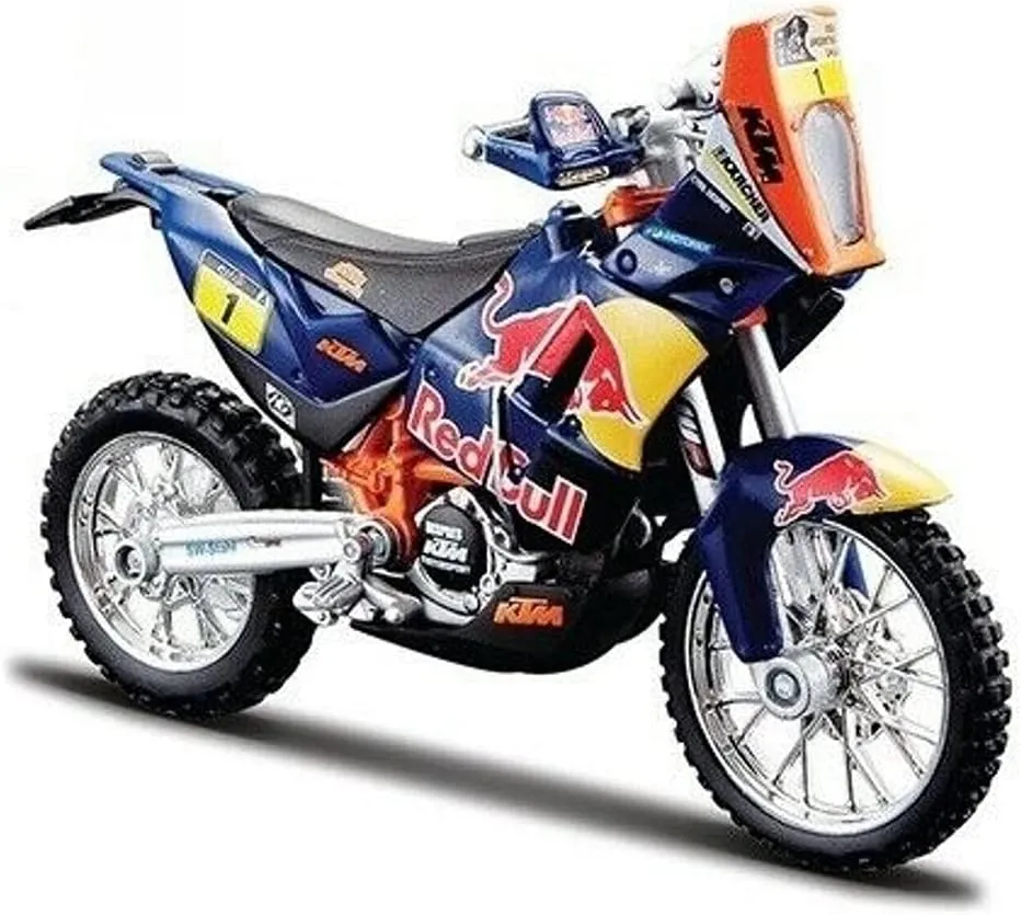 KTM 450 Rally Dakar #1 "Red Bull" Motorcycle 1/18 by Bburago 51071