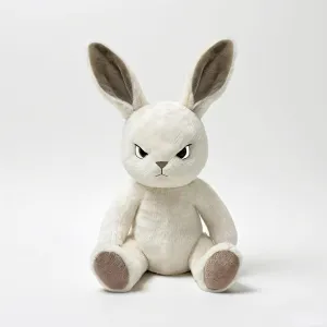 KUUDESOXX Bunny Stuffed Animal – Small White Bunny Rabbit Plush Toy, Soft and Cuddly Gift for Girls & Kids Ages 3 , Ideal for Birthdays or Bedtime Snuggles