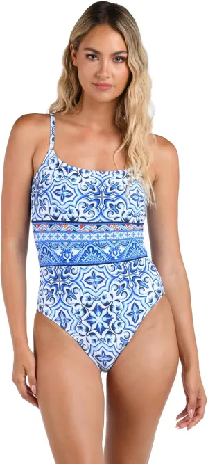 La Blanca Women's One Piece Swimsuit Lingerie Tummy Control Bathing Suit