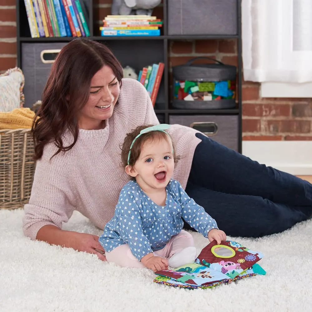 Lamaze Walla Walla the Koala Storytime, Clip on Pram and Pushchair Newborn Baby Toy, Clip and Go Toy, Sensory Toy for Babies with Colours and Sounds, Development Toy for Boys and Girls Aged 0 Months  