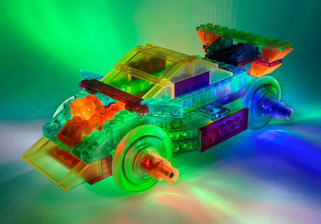 Laser Pegs - 8 in 1 Sports Car