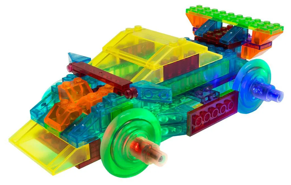 Laser Pegs - 8 in 1 Sports Car