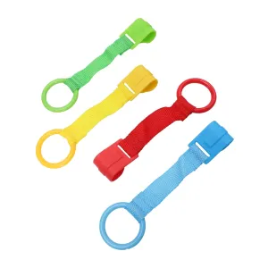 Learning Standing Pull Ring Crib Hanging Ring Toddler Hand Pull Ring Baby Cot Rings Safe Pull Tab