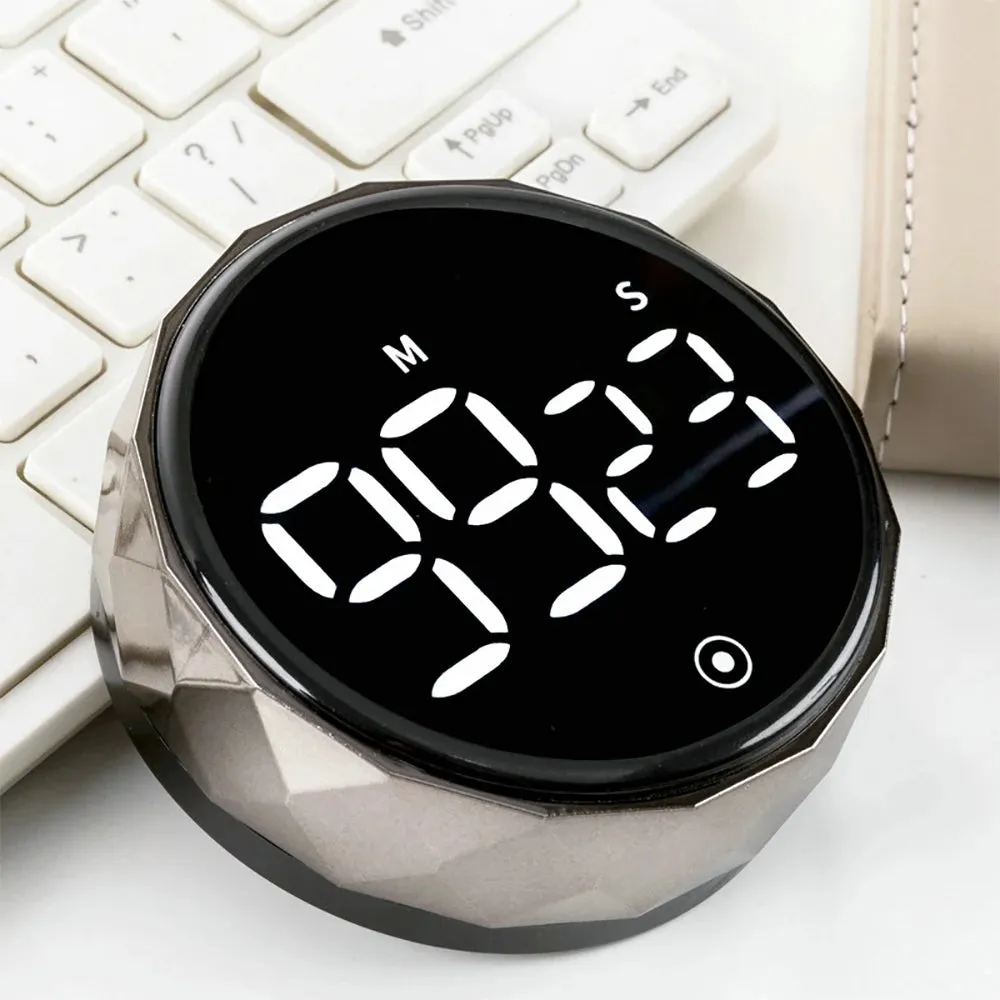 LED Digital Timer with Magnetic Suction
