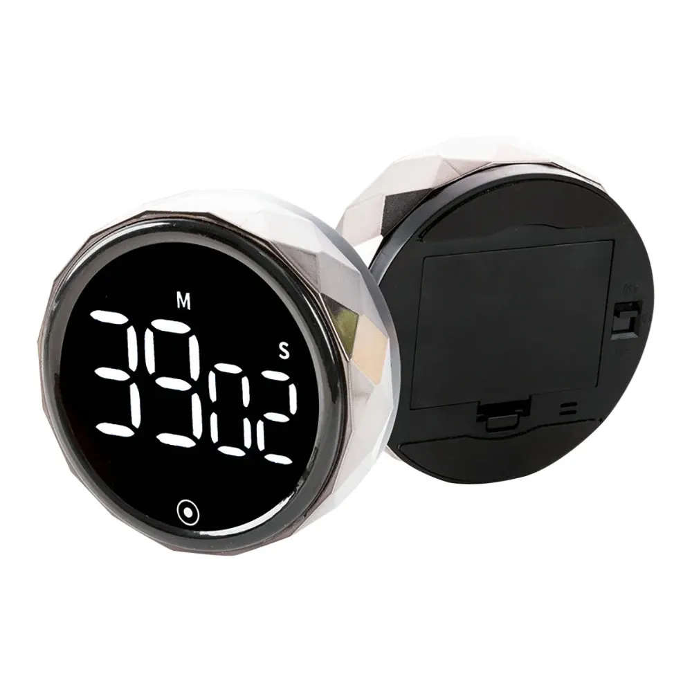 LED Digital Timer with Magnetic Suction