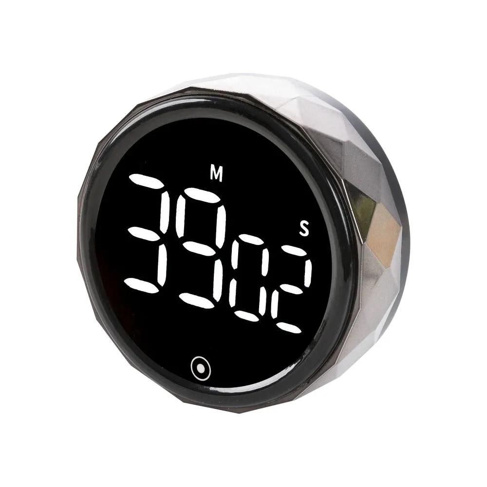LED Digital Timer with Magnetic Suction