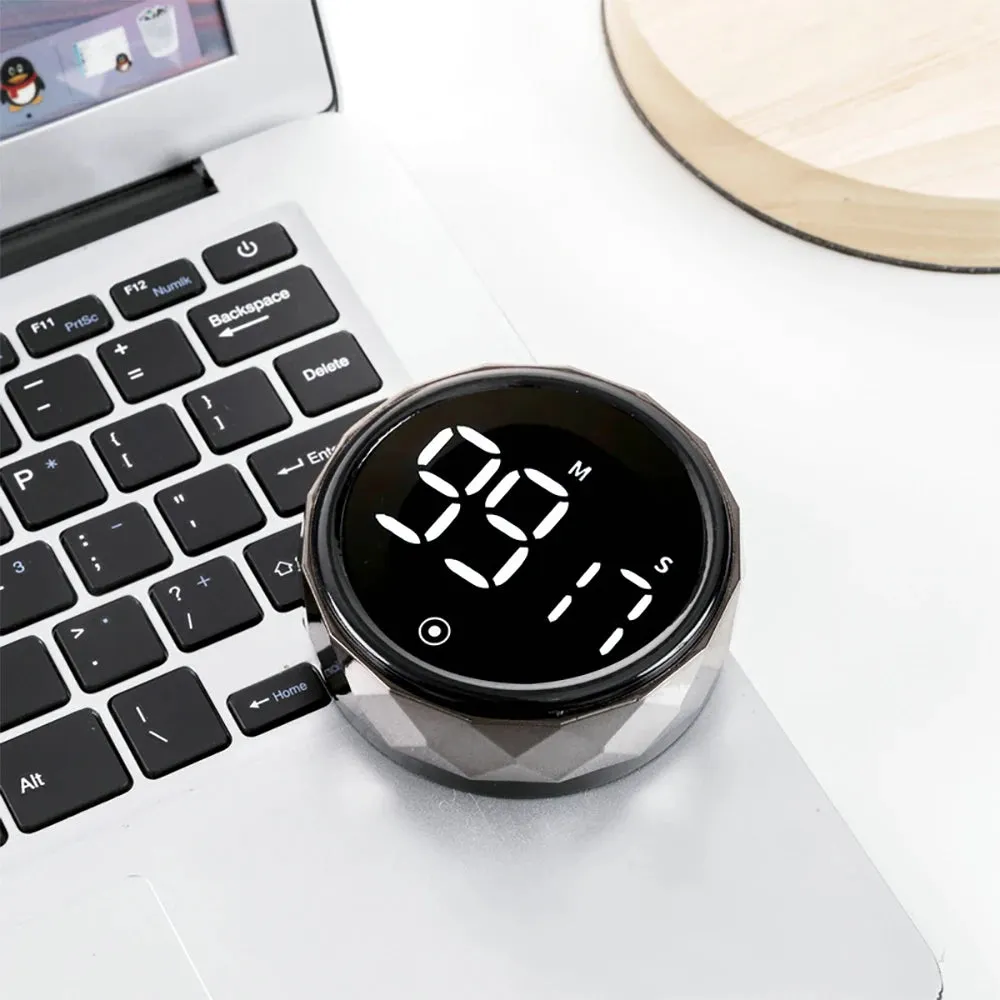 LED Digital Timer with Magnetic Suction
