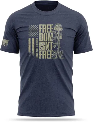 Legacy of The Brave Cotton Short Sleeve Patriotic Cotton Blend Tee | USA-Inspired Durable Shirt | Ultra Soft Comfort.