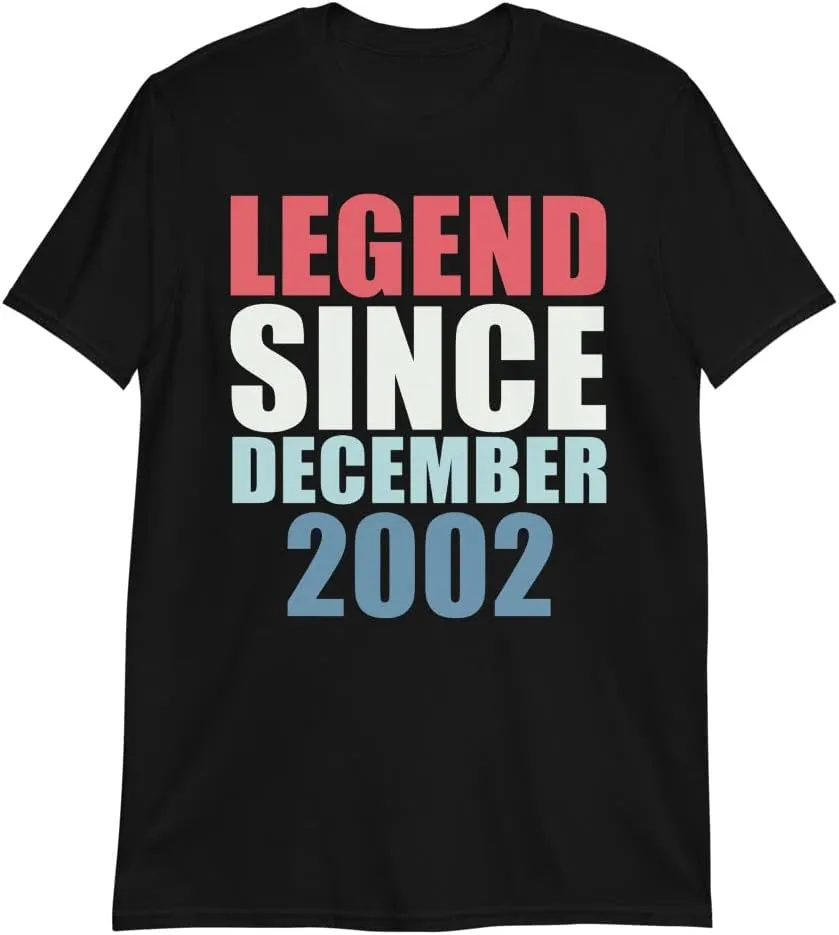 Legend Since December 2002 20th Birthday T-Shirt