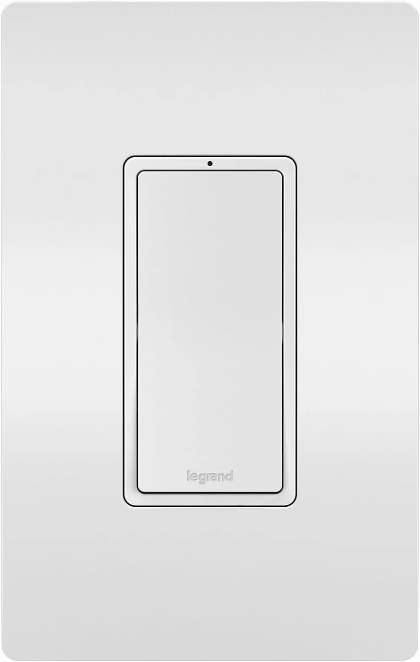 Legrand Wi-Fi Matter Smart Switch, Effortless Setup, Enhanced Compatibility with Apple HomeKit, Google Home, Alexa & SmartThings, Easy Wi-Fi Connectivity with Matter, Pack of 1