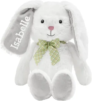 Let's Make Memories Personalized Hop 'N' Cuddle Plush Bunny - Easter Bunny for Kids