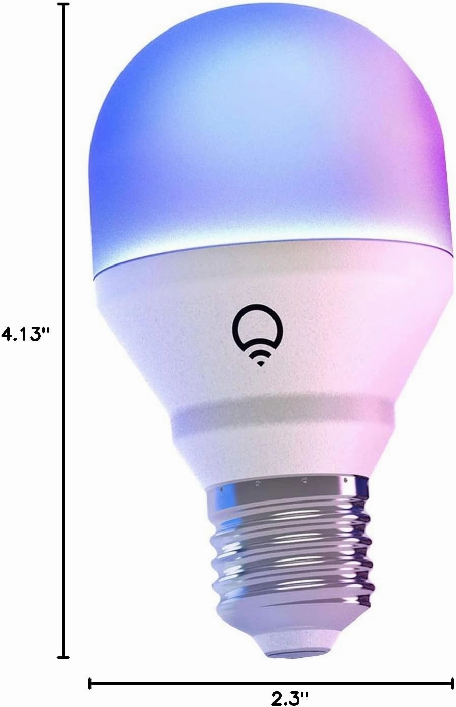 LIFX Color A19 800 lumens, Billions of Colors and Whites, Wi-Fi Smart LED Light Bulb, No bridge required, Works with Alexa, Hey Google, HomeKit and Siri.