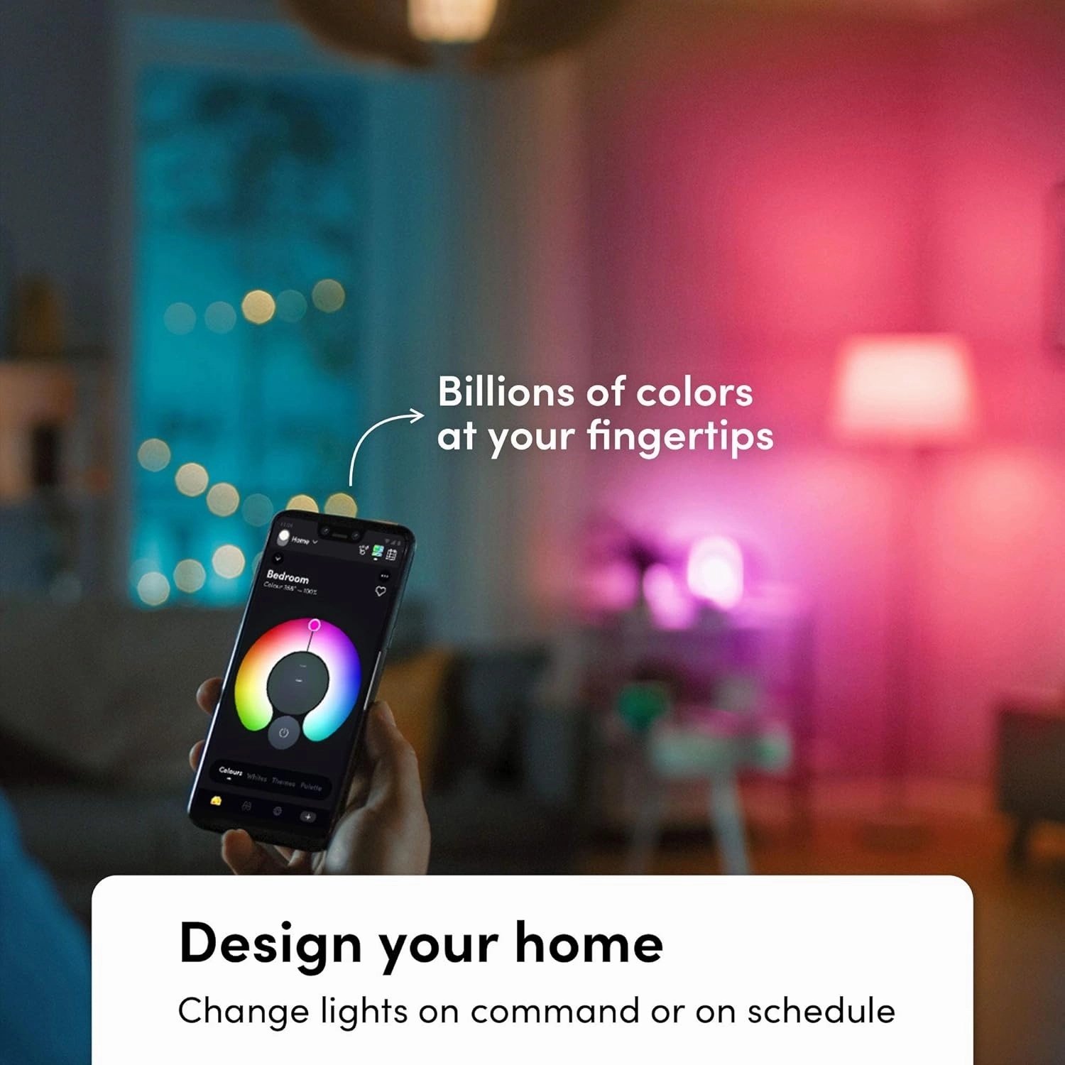 LIFX Color A19 800 lumens, Billions of Colors and Whites, Wi-Fi Smart LED Light Bulb, No bridge required, Works with Alexa, Hey Google, HomeKit and Siri.