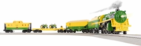 Lionel John Deere Freight LionChief 5.0 Electric O Gauge Train Set with Bluetooth & Remote