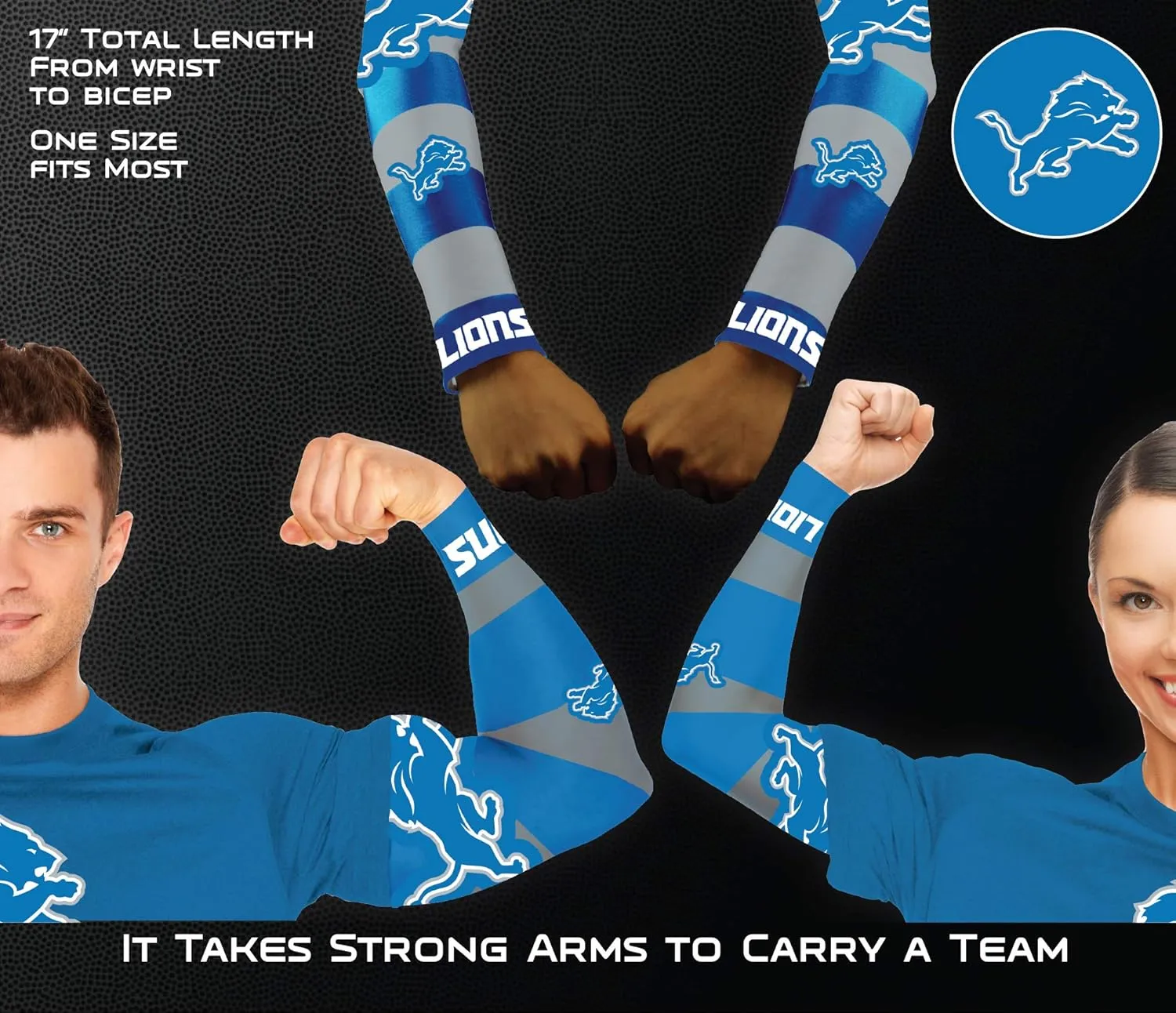 Littlearth NFL Mens Strong Arm