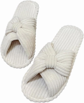 Loizziuy Butterfly Slippers, Non-Slip Quiet Indoor Outdoor Wear Indoor Soft Sole Comfortable Cotton Linen Slippers for Girl Women