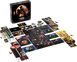 Lucky Duck Games The Dark Quarter | Cooperative, App-Driven Strategy Game | 1-4 Players, Ages 18  | 120-180 Minute Gameplay