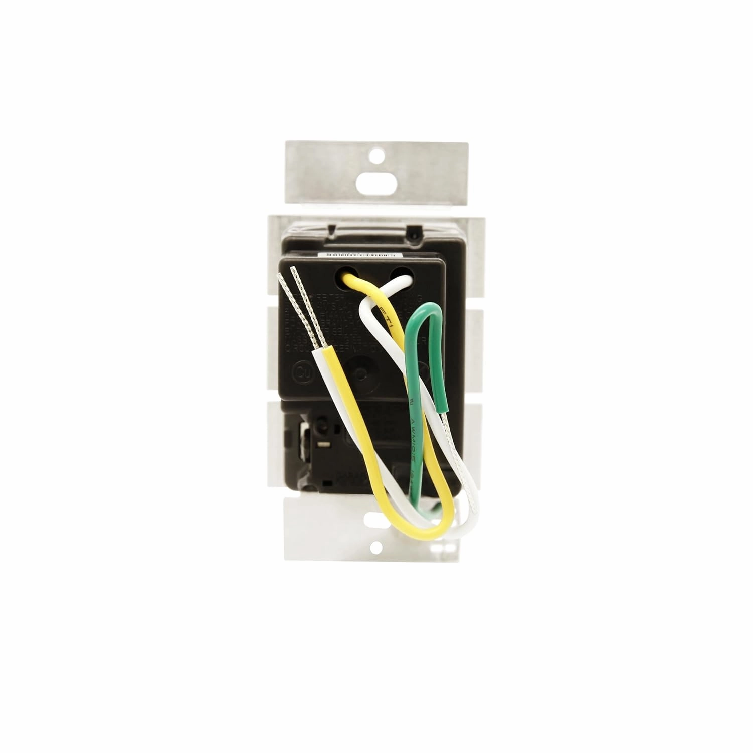 Lutron Caseta Smart Fan Speed Control Switch (Lutron Smart Hub Required), Single-Pole, PD-FSQN-BL,Black