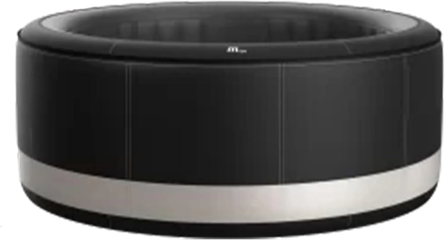M Spa Round Inflatable Bubble Massage Spa, 4 to 6 Person Outdoor Hot Tub, Super Camaro