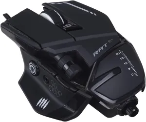 Mad Catz The Authentic R.A.T. 6  Optical Gaming Mouse, Black