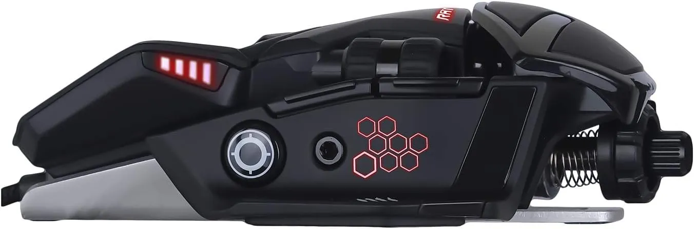 Mad Catz The Authentic R.A.T. 6  Optical Gaming Mouse, Black