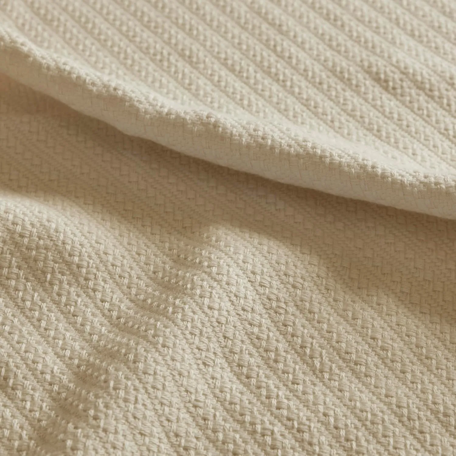 Madison Park Liquid Cotton Luxury Blanket Premium Soft Cozy 100% Ring Spun Cotton For Bed , Couch or Sofa, King, Linen