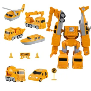 MagnaGear - Magnetic Transformation Technology Car Assembled Toys