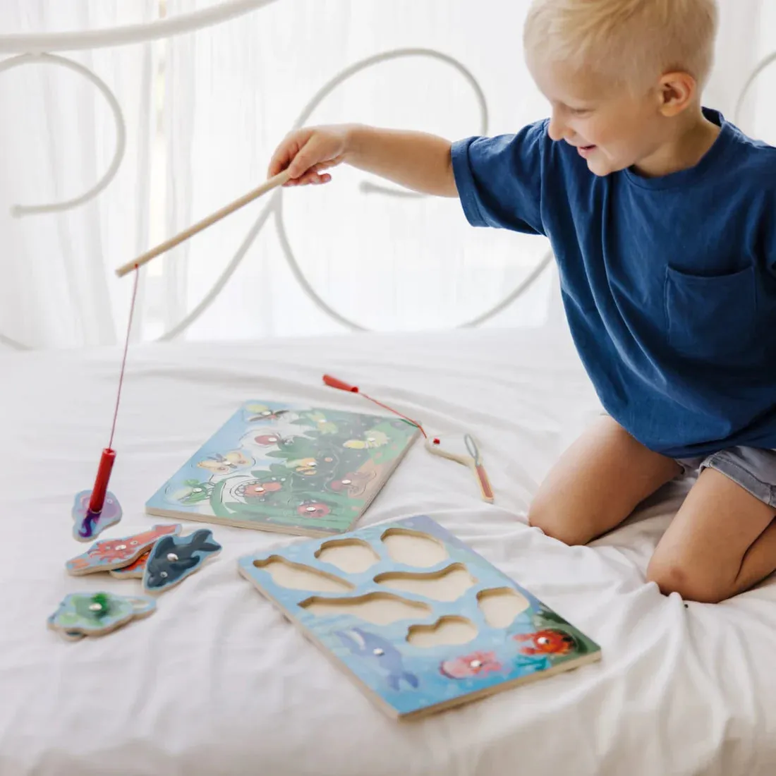 Magnetic Fishing Game