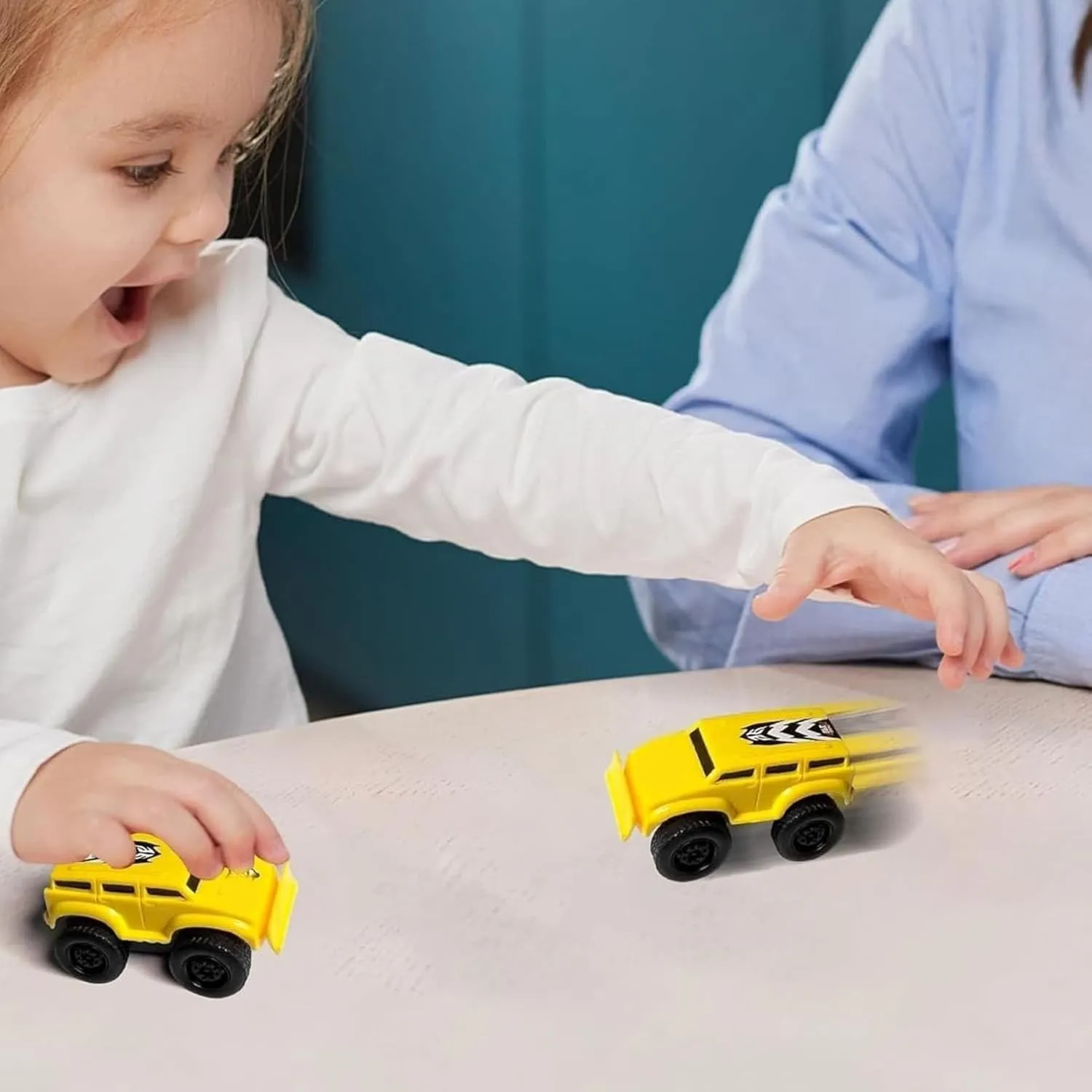 Magnetic Wall Climbing Toy Car - Educational Decompression Toy Car, Levitation Technology for Boys & Girls, Wall and Ceiling Play (Mix 3Pcs)