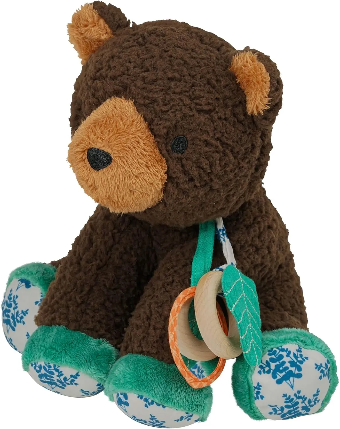 Manhattan Toy Wild Bear-y Plush Teddy Bear 8 Inch Stuffed Animal Activity Toy