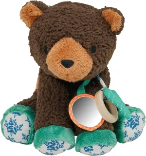 Manhattan Toy Wild Bear-y Plush Teddy Bear 8 Inch Stuffed Animal Activity Toy