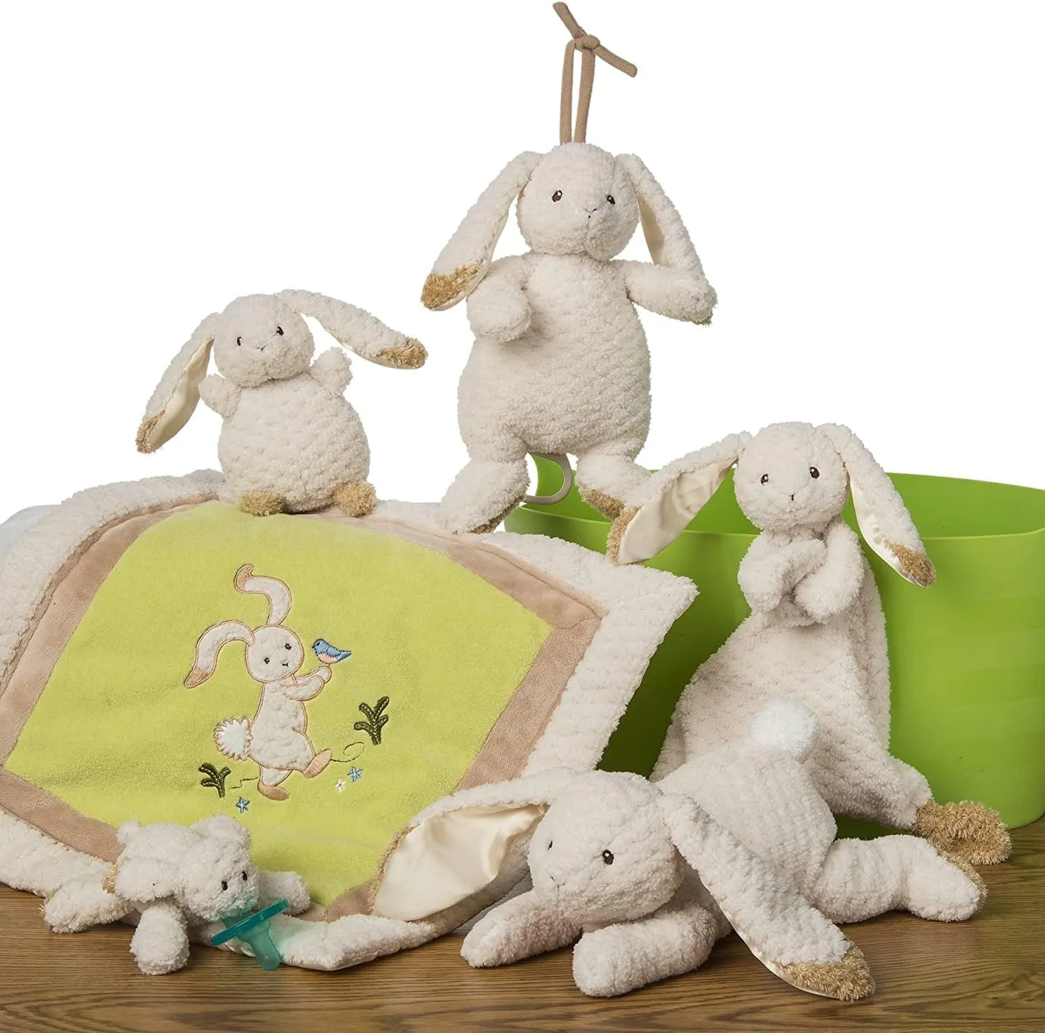 Mary Meyer Lovey Soft Toy, 13-Inches, Oatmeal Bunny
