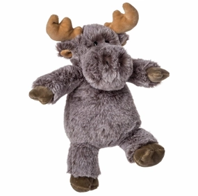 Mary Meyer Soft Toy Fab Fuzz Stuffed Animal, 8" Tall, Caboodle Moose